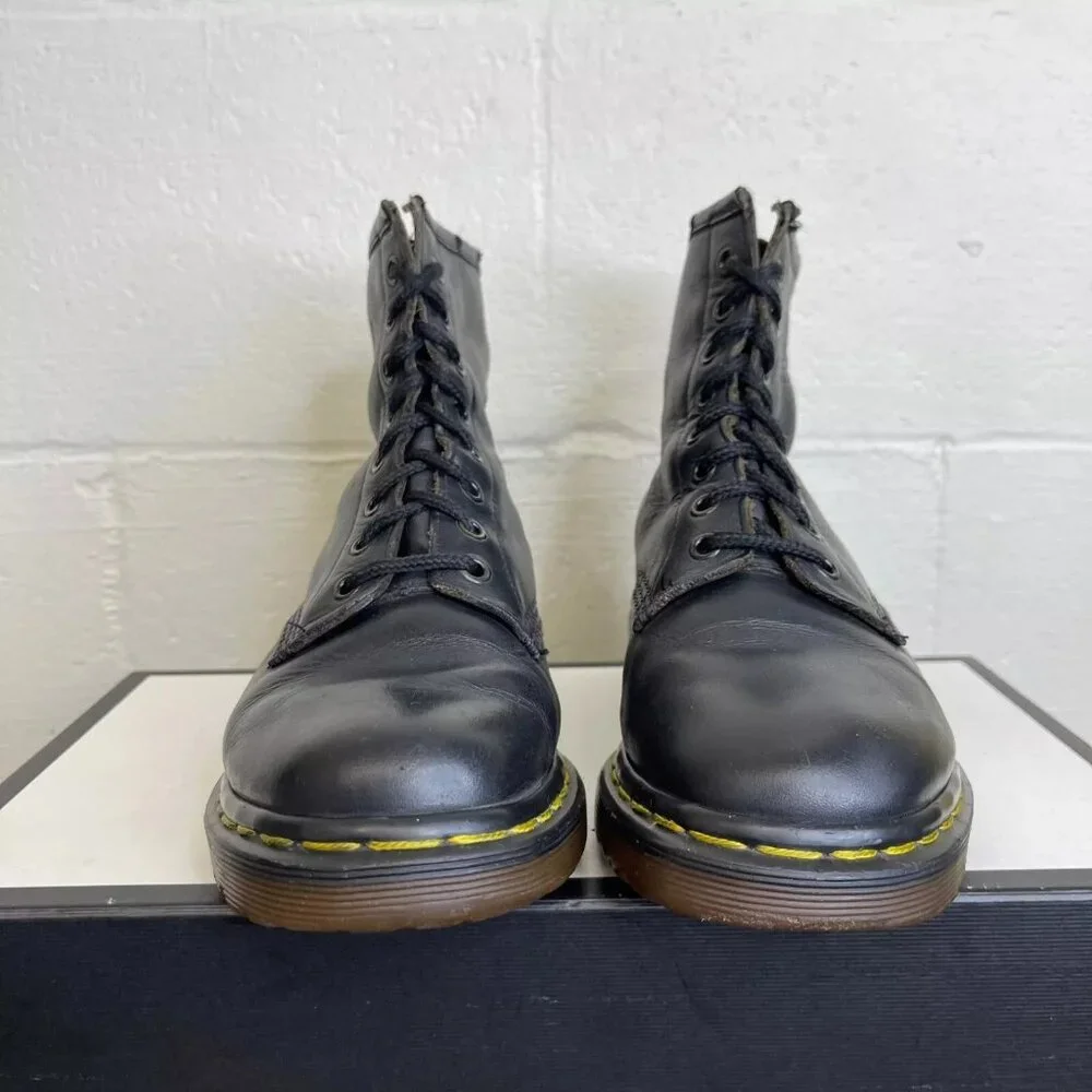 Dr. Martens 1460 Black Air Cushioned LeatherMade In England UK 5/MEN 6/WOMEN‎ 7